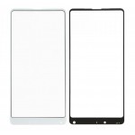 Replacement Front Glass For Xiaomi Mi Mix 2s White By - Maxbhi Com