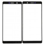 Replacement Front Glass For Nokia 7 Plus White By - Maxbhi Com