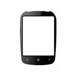 Replacement Front Glass For Micromax Andro A60 Black By - Maxbhi.com