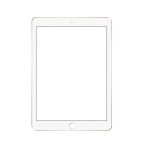 Replacement Front Glass For Apple Ipad Pro 2 Silver By - Maxbhi Com