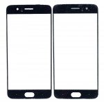 Replacement Front Glass For Oneplus 5 Black Slate By - Maxbhi Com