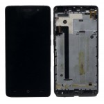 Lcd With Touch Screen For Lyf Water 4 Black By - Maxbhi Com