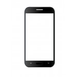 Replacement Front Glass For Lava Iris N454 Black By - Maxbhi.com