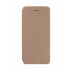 Flip Cover For Panasonic Eluga A4 Mocha By - Maxbhi.com
