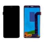Lcd With Touch Screen For Panasonic P77 16gb Black By - Maxbhi Com