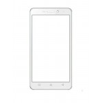 Replacement Front Glass For Lenovo K7 Note Gold By - Maxbhi.com
