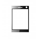 Replacement Front Glass For Htc Diamond P3490 Black By - Maxbhi.com
