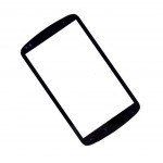 Replacement Front Glass For Htc Google Nexus One G5 Black By - Maxbhi.com