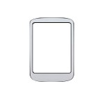 Replacement Front Glass For Htc Touch Dual Black By - Maxbhi.com
