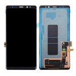 Lcd With Touch Screen For Samsung Galaxy Note 9 White By - Maxbhi Com