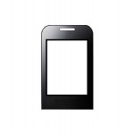 Replacement Front Glass For Samsung Chat C3500 Black By - Maxbhi.com
