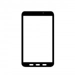 Replacement Front Glass For Samsung Galaxy Tab Active 2 White By - Maxbhi.com