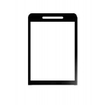 Replacement Front Glass For Karbonn Kt7 Black By - Maxbhi.com
