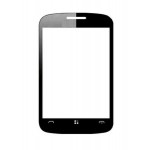 Replacement Front Glass For Karbonn Kt83 Silver Touch Black By - Maxbhi.com