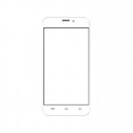 Replacement Front Glass For Intex Aqua Q8 Champagne By - Maxbhi.com