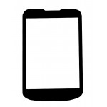 Replacement Front Glass For Spice M5566 Flo Entertainer Black By - Maxbhi.com