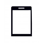 Replacement Front Glass For Spice M5900 Flo Tv Pro Black By - Maxbhi.com