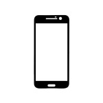 Replacement Front Glass For Htc 10 Lifestyle Grey By - Maxbhi.com