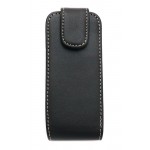 Flip Cover For Celkon C349 Star Black By - Maxbhi.com