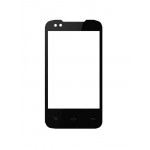Replacement Front Glass For Celkon Campus A10 Black By - Maxbhi.com