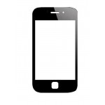 Replacement Front Glass For Celkon I4 Black Silver By - Maxbhi.com