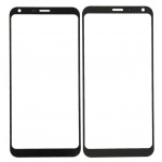 Replacement Front Glass For Lg Q6 Black By - Maxbhi Com