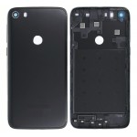 Back Panel Cover For Alcatel Idol 5 Black - Maxbhi Com