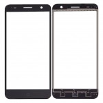 Replacement Front Glass For Zte Blade V7 Black By - Maxbhi Com