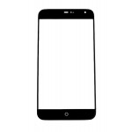 Replacement Front Glass For Meizu Mx3 Black By - Maxbhi.com