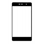 Replacement Front Glass For Wiko Fever 4g Black By - Maxbhi.com