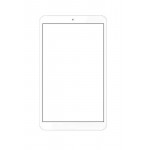 Replacement Front Glass For Penta Tpad Ws802x Black By - Maxbhi.com