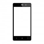 Replacement Front Glass For Videocon Octa Core Z55 Delite White By - Maxbhi.com