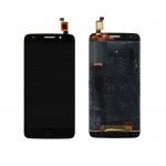 Lcd With Touch Screen For Videocon Q1 V500k White By - Maxbhi Com
