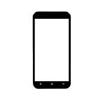 Replacement Front Glass For Utouch Xtreme White By - Maxbhi.com