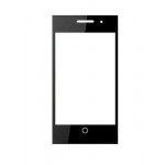 Replacement Front Glass For Zen Firefox U105 Black By - Maxbhi.com