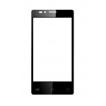 Replacement Front Glass For Bq E2 Black By - Maxbhi.com
