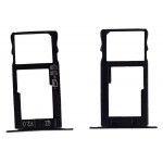 Sim Card Holder Tray For Bq Aquaris X Pro Black - Maxbhi Com