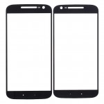Replacement Front Glass For Moto G4 32gb Black By - Maxbhi Com