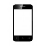 Replacement Front Glass For Vodafone Smart First 7 Black By - Maxbhi.com