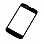 Replacement Front Glass For Allview P5 Mini Black By - Maxbhi.com