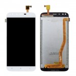 Lcd With Touch Screen For Oukitel U22 White By - Maxbhi Com