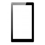 Replacement Front Glass For Izotron Quattro Mi7 2 Black By - Maxbhi.com