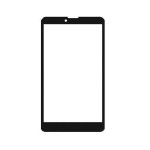 Replacement Front Glass For Izotron Mi7 Hero Black By - Maxbhi.com