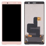 Lcd With Touch Screen For Sony Xperia Xz2 Compact Pink By - Maxbhi Com