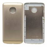 Back Panel Cover For Motorola Moto E4 Plus Usa Gold - Maxbhi Com