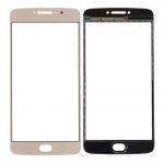 Replacement Front Glass For Motorola Moto E4 Plus Usa Gold By - Maxbhi Com