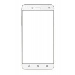 Replacement Front Glass For Sharp Ms1 Black By - Maxbhi.com