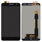 Lcd With Touch Screen For Blu Studio Xl2 Grey By - Maxbhi Com