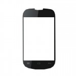 Replacement Front Glass For Hitech S100 Amaze Black By - Maxbhi.com