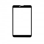 Replacement Front Glass For Zync Z900 Black By - Maxbhi.com